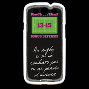 Coque Samsung Galaxy S3 Le combat Bonus offensif-défensif Noir