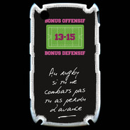 Coque Blackberry 8520 Le combat Bonus offensif-défensif Noir