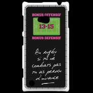 Coque Nokia Lumia 720 Le combat Bonus offensif-défensif Noir