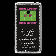 Coque Nokia Lumia 1320 Le combat Bonus offensif-défensif Noir