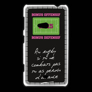 Coque Nokia Lumia 625 Le combat Bonus offensif-défensif Noir