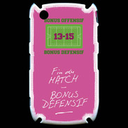 Coque Blackberry 8520 Fin de match Bonus offensif-défensif Rose