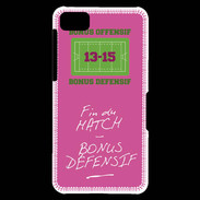 Coque Blackberry Z10 Fin de match Bonus offensif-défensif Rose