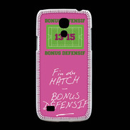Coque Samsung Galaxy S4mini Fin de match Bonus offensif-défensif Rose