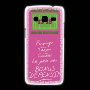 Coque Samsung Galaxy Express2 Plaquage Bonus offensif-défensif Rose