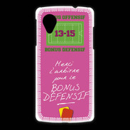 Coque LG Nexus 5 Merci l'arbitre Bonus offensif-défensif Rose