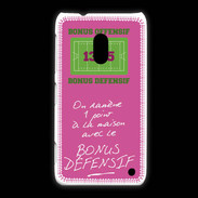 Coque Nokia Lumia 620 1 point bonus offensif-défensif Rose