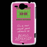 Coque HTC Wildfire G8 Obtenir le Bonus offensif-défensif Rose