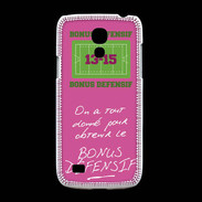 Coque Samsung Galaxy S4mini Obtenir le Bonus offensif-défensif Rose