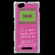 Coque Sony Xperia M Obtenir le Bonus offensif-défensif Rose