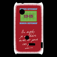 Coque Sony Xperia Typo Les potes Bonus offensif-défensif Rouge