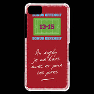 Coque Blackberry Z10 Les potes Bonus offensif-défensif Rouge