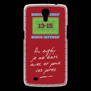 Coque Samsung Galaxy Mega Les potes Bonus offensif-défensif Rouge