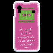 Coque Samsung ACE S5830 Le combat Bonus offensif-défensif Rose
