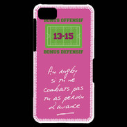Coque Blackberry Z10 Le combat Bonus offensif-défensif Rose