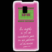 Coque LG P990 Le combat Bonus offensif-défensif Rose