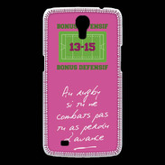 Coque Samsung Galaxy Mega Le combat Bonus offensif-défensif Rose