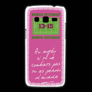 Coque Samsung Galaxy Express2 Le combat Bonus offensif-défensif Rose