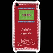 Coque iPhone 3G / 3GS Mêlée relevée Bonus offensif-défensif Rouge