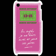 Coque iPhone 3G / 3GS Les potes Bonus offensif-défensif Rose