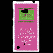 Coque Nokia Lumia 720 Les potes Bonus offensif-défensif Rose