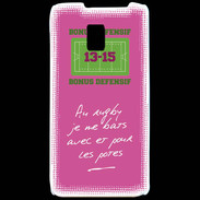 Coque LG P990 Les potes Bonus offensif-défensif Rose