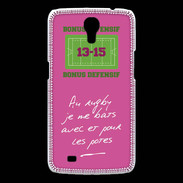 Coque Samsung Galaxy Mega Les potes Bonus offensif-défensif Rose