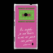 Coque Nokia Lumia 520 Les potes Bonus offensif-défensif Rose