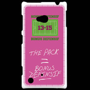 Coque Nokia Lumia 720 The pack Bonus offensif-défensif Rose