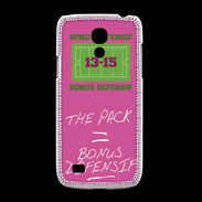 Coque Samsung Galaxy S4mini The pack Bonus offensif-défensif Rose