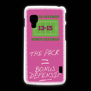 Coque LG L5 2 The pack Bonus offensif-défensif Rose