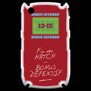 Coque Blackberry 8520 Fin de match Bonus offensif-défensif Rouge
