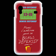 Coque Samsung ACE S5830 Merci l'arbitre Bonus offensif-défensif Rouge