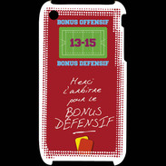 Coque iPhone 3G / 3GS Merci l'arbitre Bonus offensif-défensif Rouge
