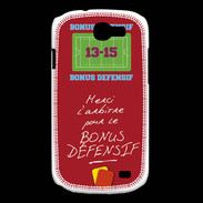 Coque Samsung Galaxy Express Merci l'arbitre Bonus offensif-défensif Rouge