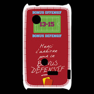Coque Sony Xperia Typo Merci l'arbitre Bonus offensif-défensif Rouge