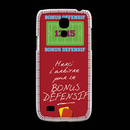 Coque Samsung Galaxy S4mini Merci l'arbitre Bonus offensif-défensif Rouge