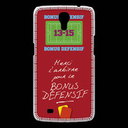 Coque Samsung Galaxy Mega Merci l'arbitre Bonus offensif-défensif Rouge