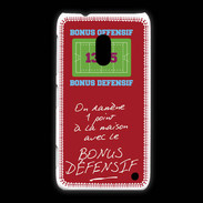 Coque Nokia Lumia 620 1 point bonus offensif-défensif Rouge