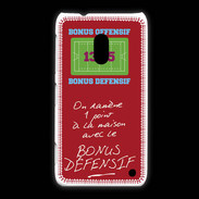 Coque Nokia Lumia 620 1 point bonus offensif-défensif Rouge