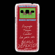 Coque Samsung Galaxy Express2 Plaquage Bonus offensif-défensif Rouge