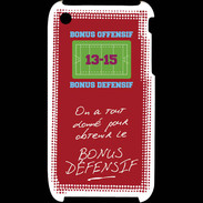 Coque iPhone 3G / 3GS Obtenir le Bonus offensif-défensif Rouge
