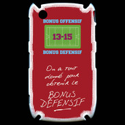 Coque Blackberry 8520 Obtenir le Bonus offensif-défensif Rouge