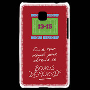 Coque LG Optimus L3 II Obtenir le Bonus offensif-défensif Rouge