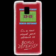 Coque LG P990 Obtenir le Bonus offensif-défensif Rouge