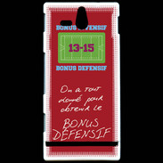 Coque Sony Xperia U Obtenir le Bonus offensif-défensif Rouge
