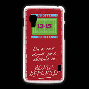 Coque LG L5 2 Obtenir le Bonus offensif-défensif Rouge