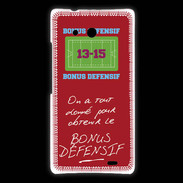 Coque Huawei Ascend Mate Obtenir le Bonus offensif-défensif Rouge