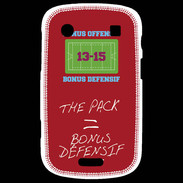Coque Blackberry Bold 9900 The pack Bonus offensif-défensif Rouge