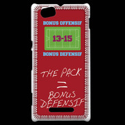 Coque Sony Xperia M The pack Bonus offensif-défensif Rouge